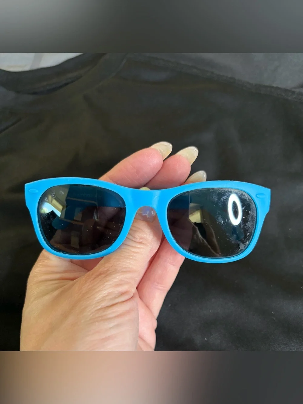 ☀️ Kids Bright Blue Wayfarer Sunglasses | Set of 2